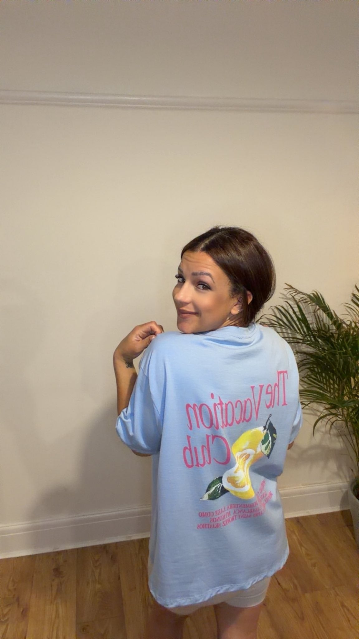 PRINTED OVERSIZED T-SHIRTS (The Vacation Club)
