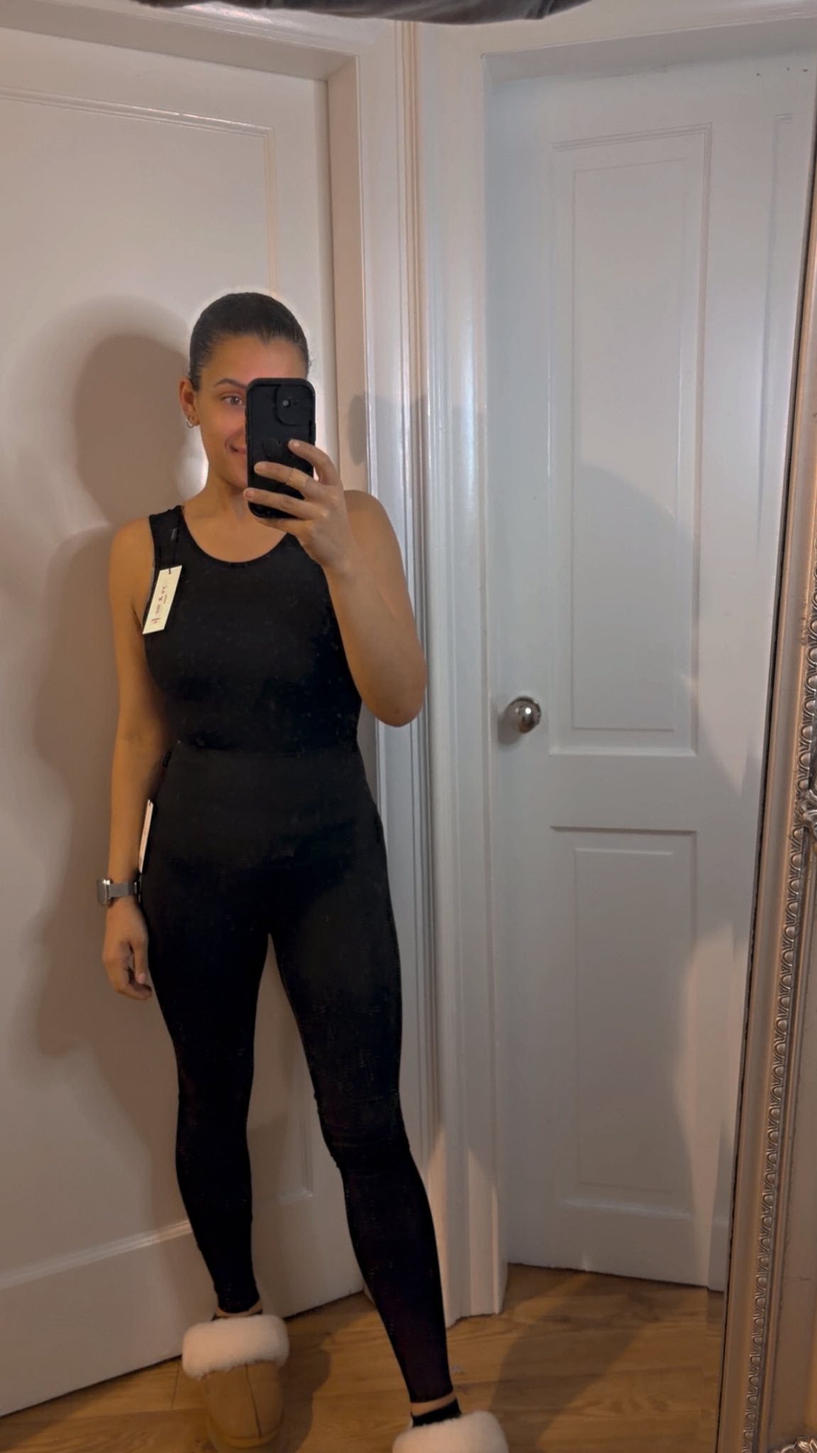 Black Skims Dupe Bodysuit