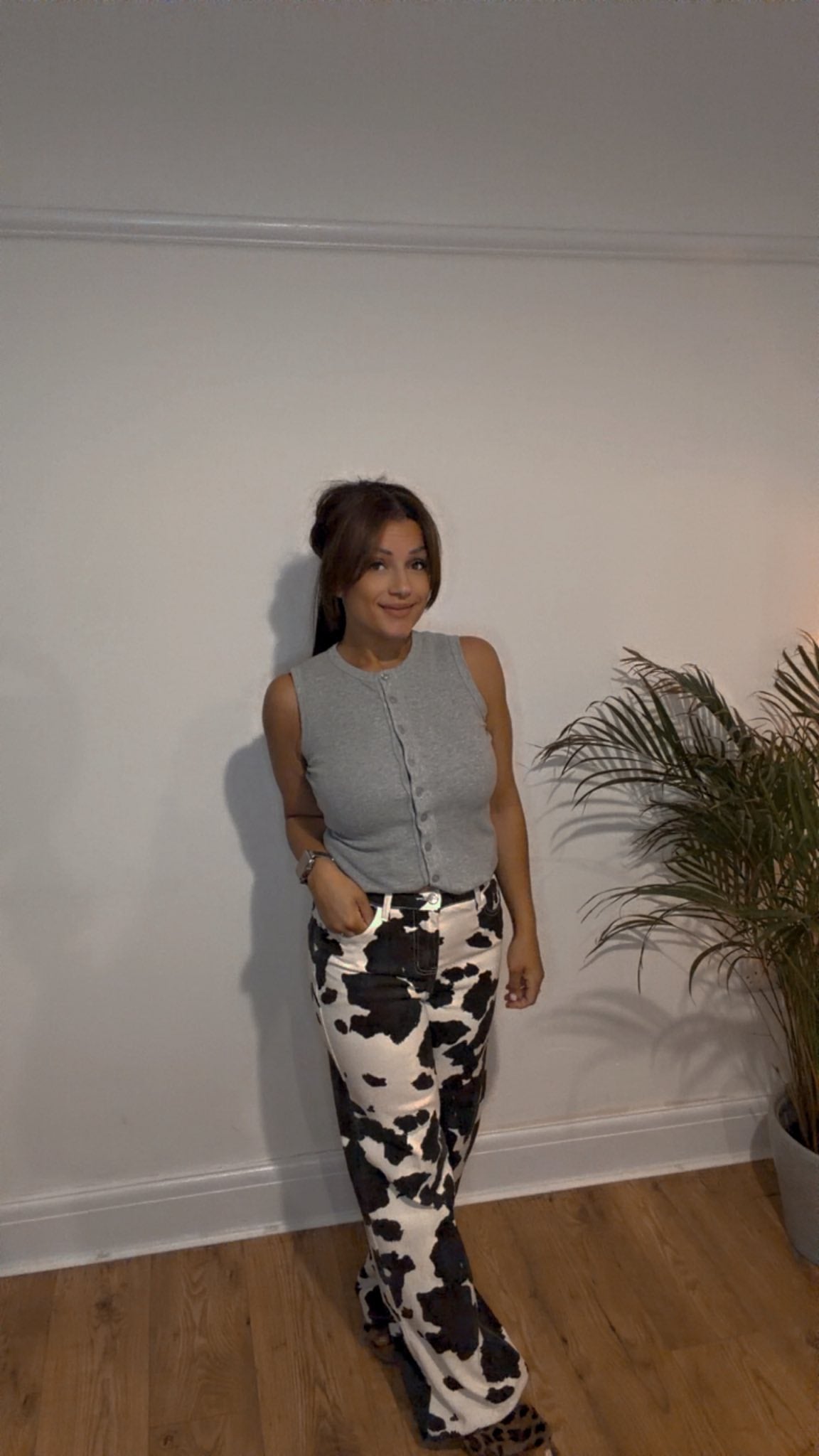 Printed Jeans